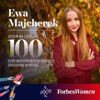 Ewa Majcherek na liście 100 osób wspierających edukację seksualną w Polsce 